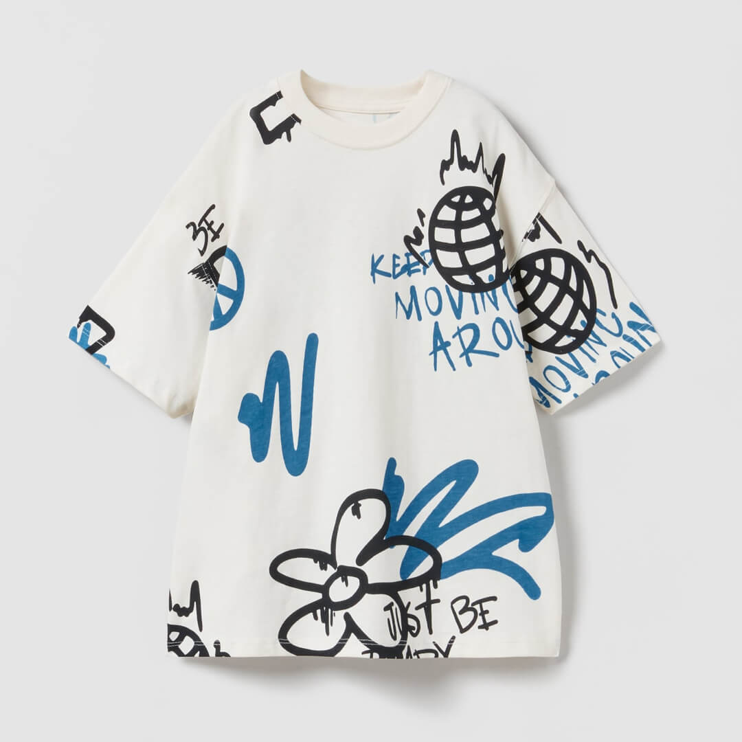 T-SHIRT WITH PRINT - Image 2